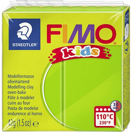 FIMO® Kids Clay, ljusgrön, 42 g/ 1 förp.