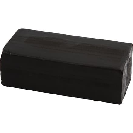 Modellera, stl. 13x6x4 cm, svart, 500 g/ 1 förp.