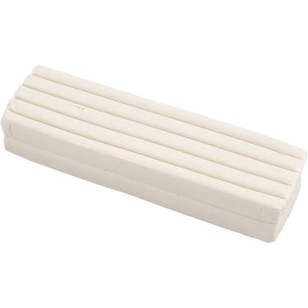 Modellera, stl. 13x6x4 cm, vit, 500 g/ 1 förp.