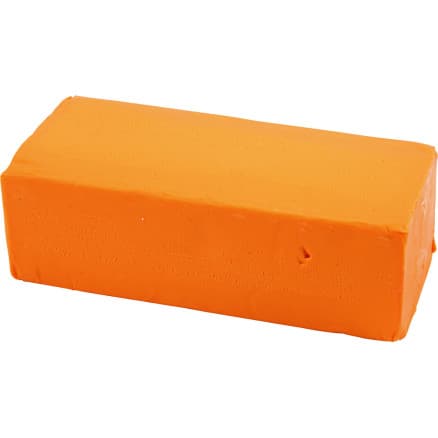 Modellera, stl. 13x6x4 cm, orange, 500 g/ 1 förp.
