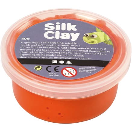 Silk ClayÂ®, orange, 40 g/ 1 burk