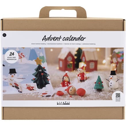 Adventskalender Modellera, 1 förp.