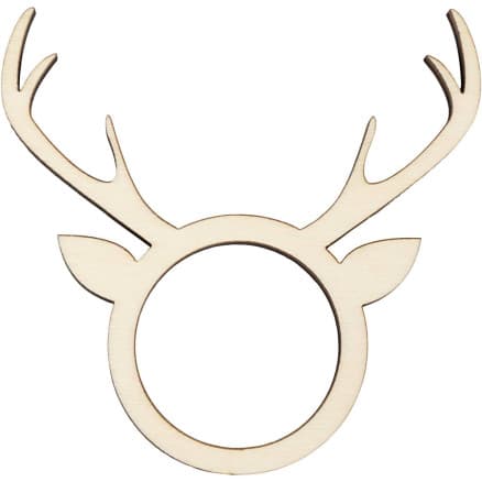 Servettring, H: 8 cm, D: 5 mm, Dia. 4,5 cm, Hålstl. 3,5 cm, 4 st./ 1 förp.