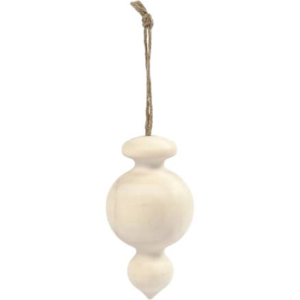 Droppe, H: 7,5 cm, diam. 4 cm, 1 st.