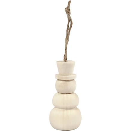 Snögubbe, H: 7,8 cm, diam. 3,3 cm, 1 st.
