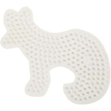 Nabbi BioBeads Pärlplatta, räv, storlek 9,5x13,4 cm, medium, 1 st.