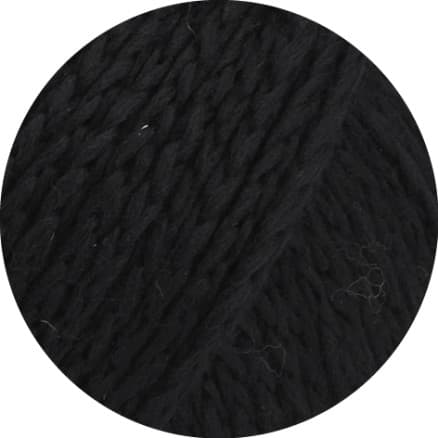 Lana Grossa Cool Merino Stort Garn 220 Svart