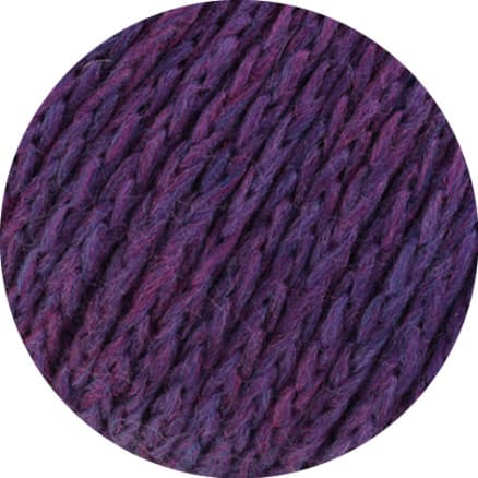 Lana Grossa Cool Merino Stort Garn 230 Mörklila