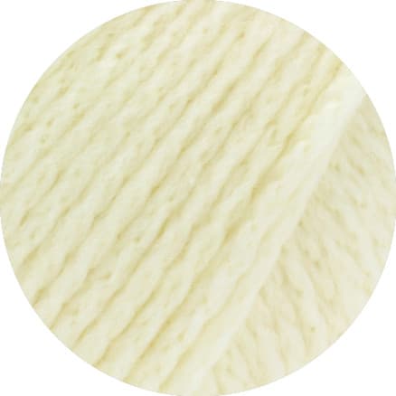 Lana Grossa Cool Merino Big Garn 201 Råvit