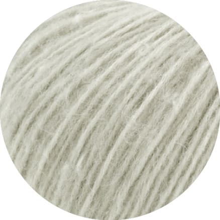 Lana Grossa Natural Alpaca Pelo Garn 36 Ljusgrå