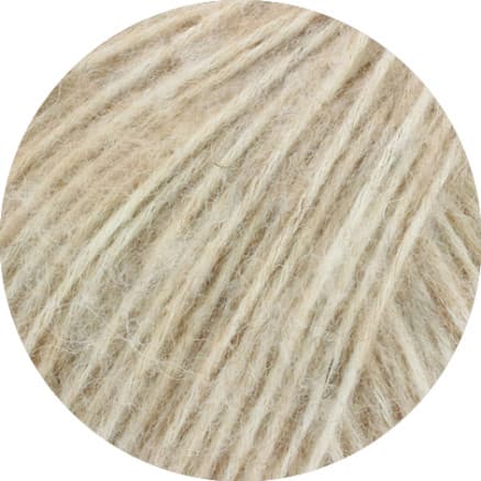 Lana Grossa Natural Alpaca Pelo Garn 006 Ljusbeige