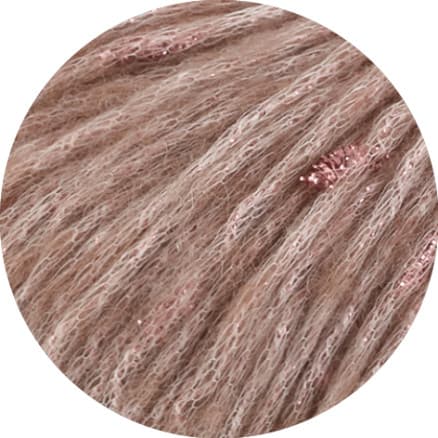 Lana Grossa Lucciola Garn 6 Beige Rosa