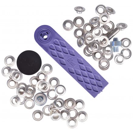 Prym Ã–ljetter / Segelringar Silver 5mm - 40 st.