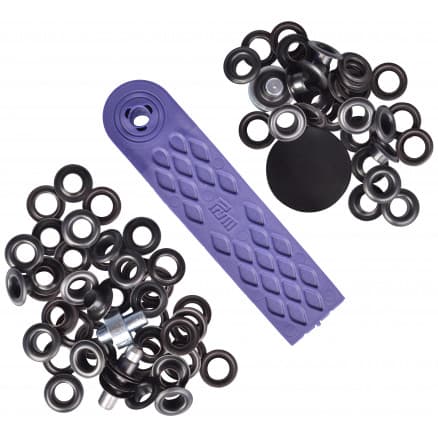 Prym Ã–ljetter / Segelringar Svart Oxyd. 5mm - 40 st.