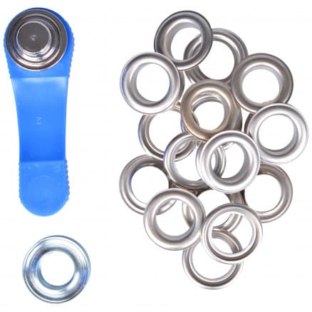 Prym Ã–ljetter / Segelringar Silver 14mm - 10 st.