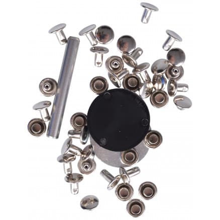 Prym H�lnitar Silver 7,5mm till 3-4mm tjocklek - 20 st.