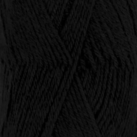 Drops Nord Garn Unicolor 02 Svart