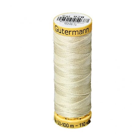 Gütermann Sytråd Bomull 928 Beige 100m