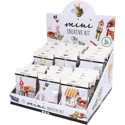 Bordsdisplay med Mini DIY Kit, 60 set/ 1 förp.