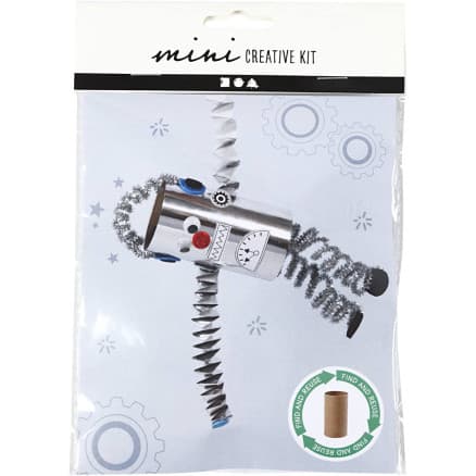 Mini DIY Kit, Toalettrulle robot, 1 f�rp.