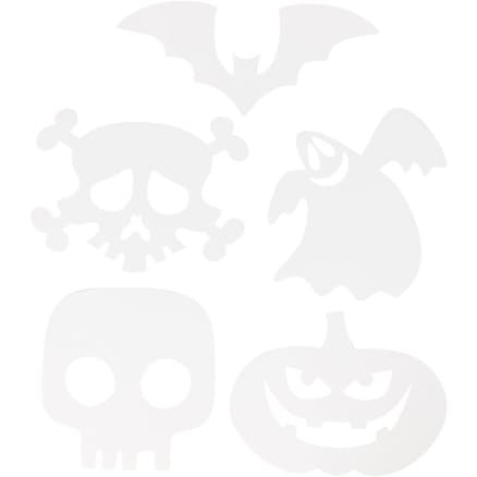 Halloween figur, stl. 25x17 cm, 230 g, vit, 16 st./ 1 förp.