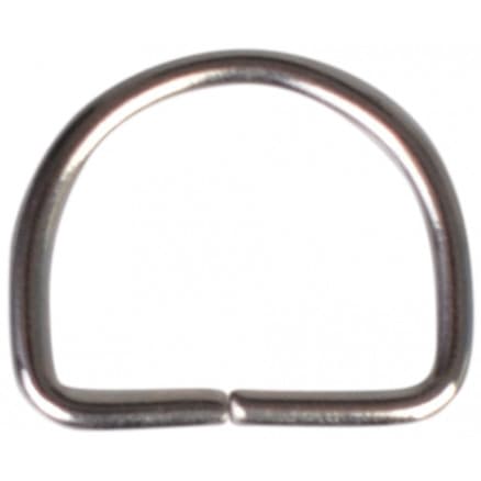 D-Ring Nickel 20mm - 1 st.