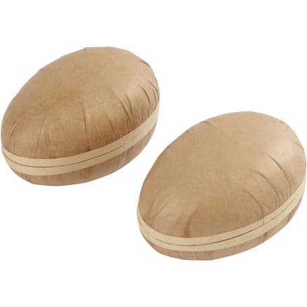 Tvådelade ägg, L: 12 cm, 16 st / 1 frp.