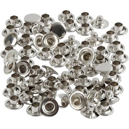 Nitar, Dia. 7 mm, silver, 50 st./ 1 förp.