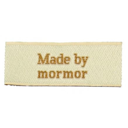 Label Made by Mormor Sandf�rgad