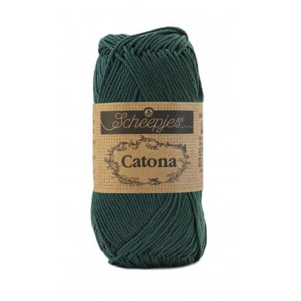 Scheepjes Catona Garn Unicolor 525 Fir