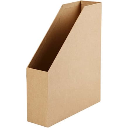 Tidskriftshållare, B: 7,5 cm, storlek 31,5x25,5 cm, 1 st.
