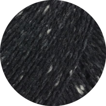 Lana Grossa Landlust Soft Tweed 180 Garn 106 Svart