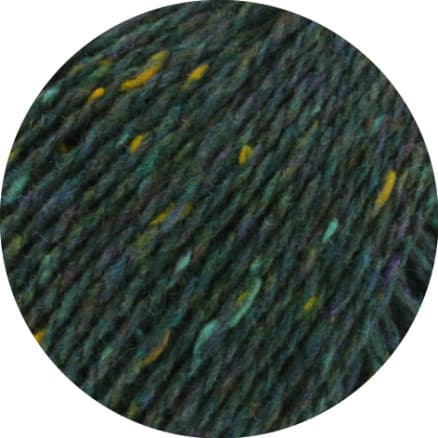 Lana Grossa Landlust Soft Tweed 180 Garn 116 Mörk Petroleum