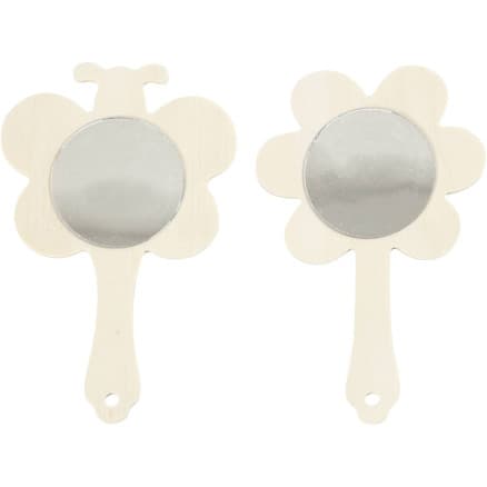 Handspegel, H: 13,9 cm, B: 9 cm, 2 st./ 1 förp.