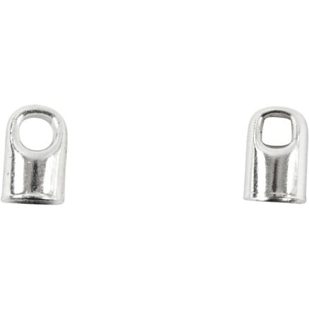 Avslutningshylsa, L: 7 mm, Dia. 4,5 mm, försilvrad, 8 st./ 1 förp.