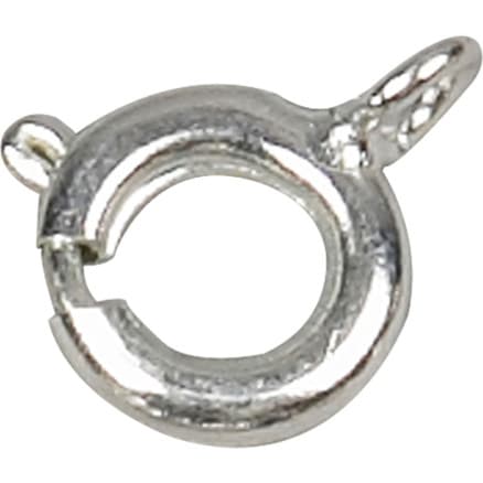 Fjäderringslås, Dia. 7 mm, silver, 10 st./ 1 förp.