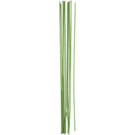 Blomstjälkar, L: 30 cm, Dia. 2 mm, grön, 20 st./ 1 förp.