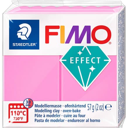 FIMOÂ® Effect , neonrosa, 57 g/ 1 förp.
