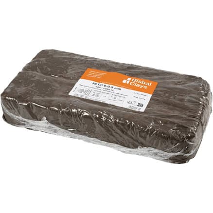 Lera med chamotte, mörkbrun, 10 kg/ 1 förp.