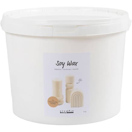 Sojavax, För fristående ljus, cream, 5 kg/ 1 förp.