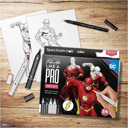 DIY Kit Illustration, Blixt, mixade färger, 1 förp.