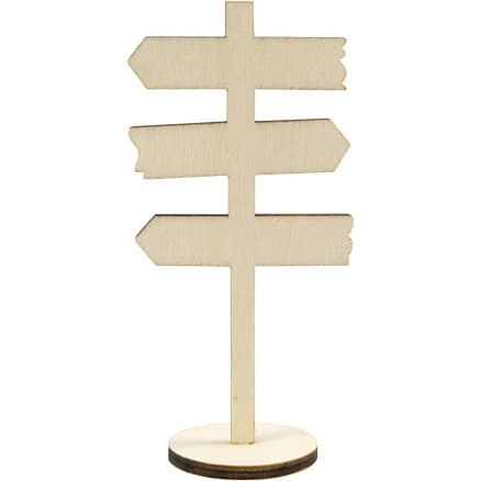 Skylt på stativ, H: 12 cm, B: 6 cm, 1 st.