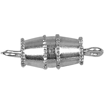 Skruvlås, L: 16 mm, silverpläterad, 10 st / 1 frp.