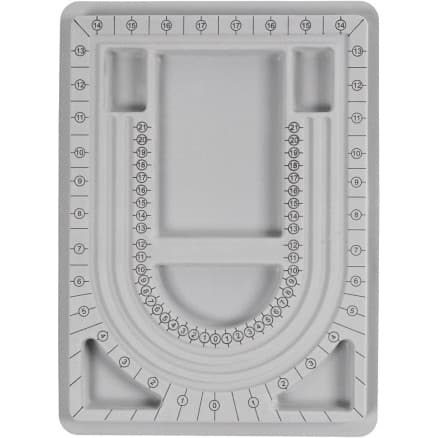 Pärlbord, H: 32,7 cm, L: 24 cm, B: 1,5 cm, 1 st.