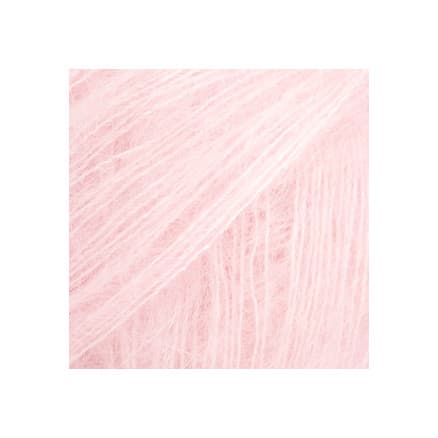 DROPS Kid-Silk Garn Unicolor 72 Pastellrosa