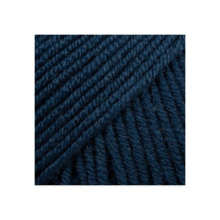 DROPS Merino Extra Fine Garn Unicolor 56 Mörk Marinblå
