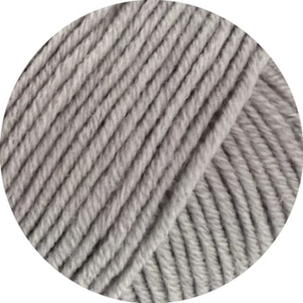 Lana Grossa Cool Wool Big Mélange Garn 1626 Melerad Grå Beige
