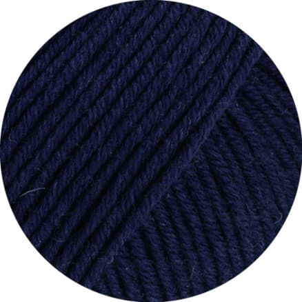 Lana Grossa Cool Wool Big Mélange Garn 1694 Nattblå
