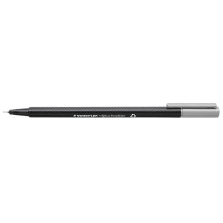 Staedtler Triplus Fineliner Tuschpenna Silver Grå 0,3mm - 1 st.