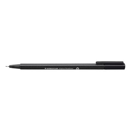Staedtler Triplus Fineliner Tuschpenna Svart 0,3mm - 1 st.